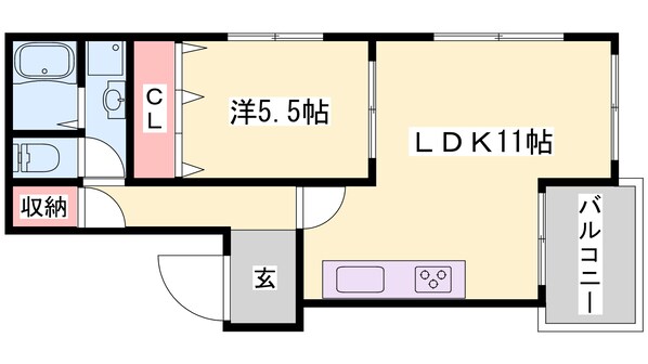 播磨高岡駅 徒歩22分 4階の物件間取画像